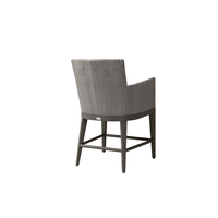 Siena Counter Height Stool with Arms Outdoor Patio Bar Stool