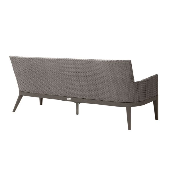 Siena Sofa Outdoor Patio Woven Quick Dry Lounge Couch