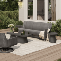 Siena Sofa Outdoor Patio Woven Quick Dry Lounge Couch