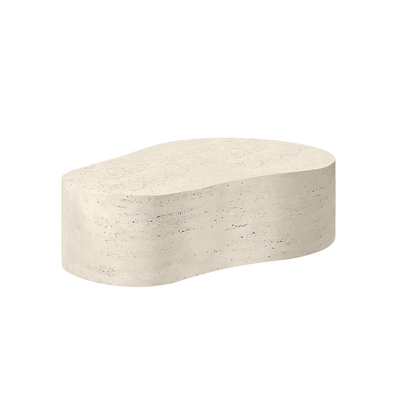 Tahoe Coffee Table Outdoor Patio Stone Look Lounge Table