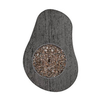 Tahoe Fire Pit Outdoor Patio Propane Stone Look Fire Table
