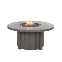 Trevi 50 Round Aluminum Fire Pit with Lid 55,000 BTU Fire Table