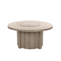 Trevi 50 Round Aluminum Fire Pit with Lid 55,000 BTU Fire Table