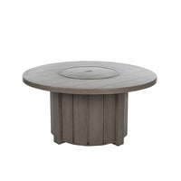 Trevi 50 Round Aluminum Fire Pit with Lid 55,000 BTU Fire Table