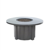 Trevi 50 Round Aluminum Fire Pit with Lid 55,000 BTU Fire Table