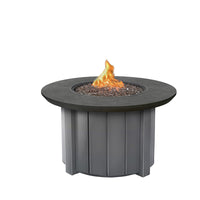 Trevi Bellino 42 Round Fire Pit with Lid 55,000 BTU Fire Table