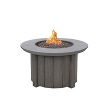 Trevi Bellino 42 Round Fire Pit with Lid 55,000 BTU Fire Table