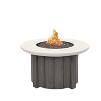 Trevi Bellino 42 Round Fire Pit with Lid 55,000 BTU Fire Table