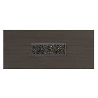 Trevi XL 70x32 Rectangular Fire Pit with Lid 55,000 BTU Fire Table