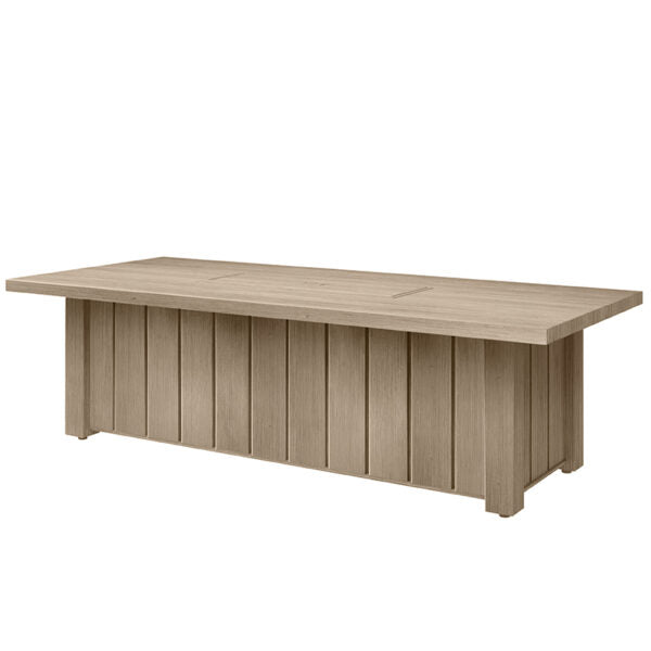 Trevi XL 70x32 Rectangular Fire Pit with Lid 55,000 BTU Fire Table