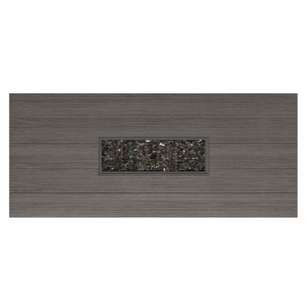 Trevi XL 70x32 Rectangular Fire Pit with Lid 55,000 BTU Fire Table