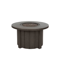 Trevi 42 Round Aluminum Fire Pit with Lid 55,000 BTU Fire Table