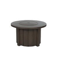 Trevi 42 Round Aluminum Fire Pit with Lid 55,000 BTU Fire Table