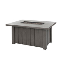 Trevi 50x32 Rectangular Fire Pit with Lid 55,000 BTU Fire Table