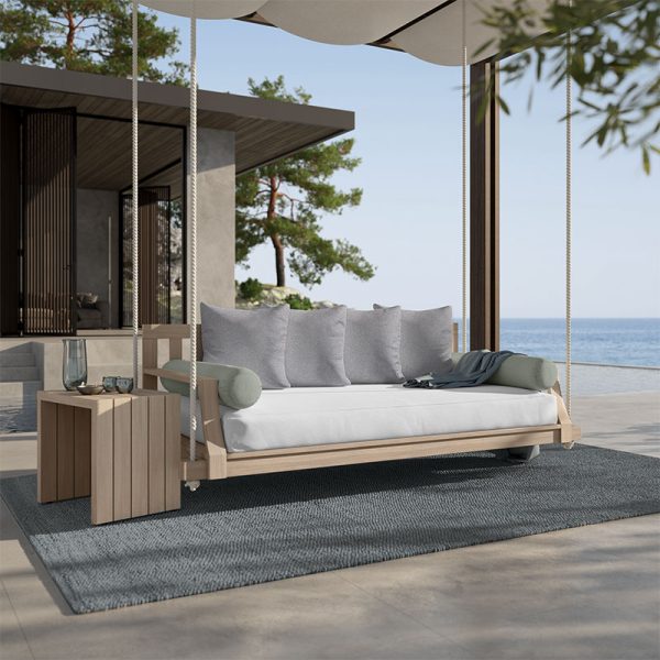 Venice Swinging Daybed Outdoor Patio Hanging Lounge Bed
