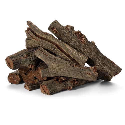Western Driftwood Outdoor Fire Pit Logs Set