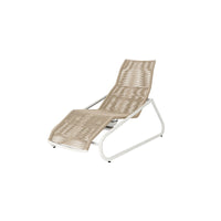 Cabana Adjustable Comfort Chaise Lounge Outdoor Patio Aluminum Recliner