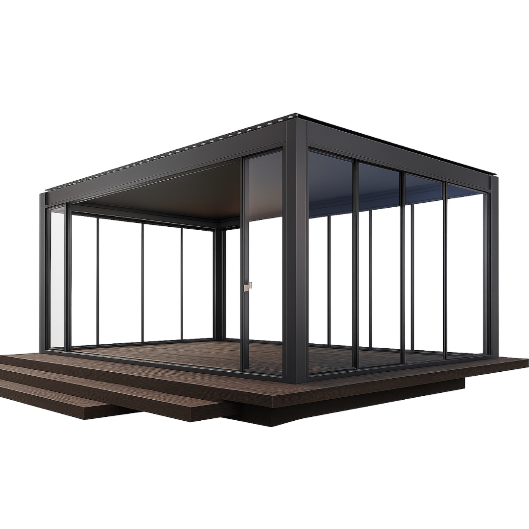 VetroHaus Panorama Glass Pavilion