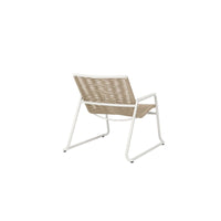 Cabana Club Chair Stackable Aluminum Outdoor Patio Chair Eco Weave