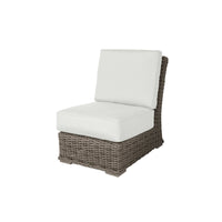 Laurent Chair Section Outdoor Patio Wicker Cushion Modular Seat