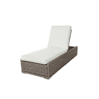 Laurent Adjustable Chaise Lounge Outdoor Patio Wicker Cushion Chair