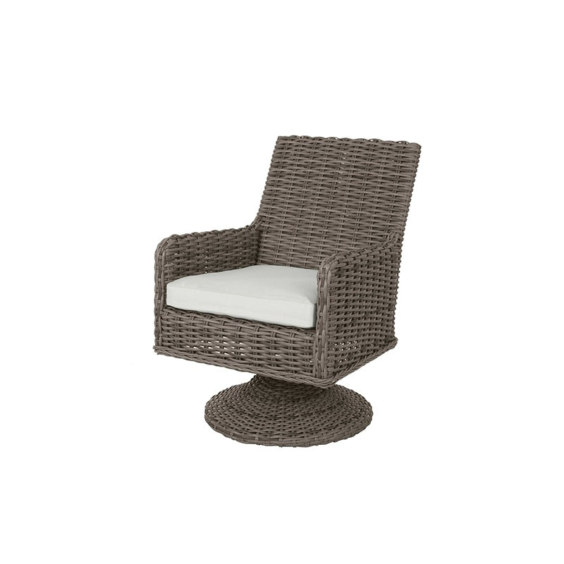 Laurent Dining Swivel Rocker Outdoor Patio Wicker Cushion Chair