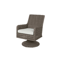 Laurent Dining Swivel Rocker Outdoor Patio Wicker Cushion Chair