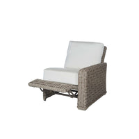 Laurent Left Arm Incliner Section Outdoor Patio Wicker Cushion Seat