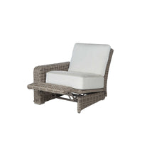 Laurent Right Arm Incliner Section Outdoor Patio Wicker Cushion Seat