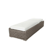 Laurent Adjustable Chaise Lounge Outdoor Patio Wicker Cushion Chair
