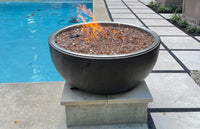 HPC Aluminum Spun Fire Bowl – Outdoor Pit