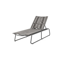 Cabana Adjustable Chaise Lounge Outdoor Aluminum Patio Recliner Chair
