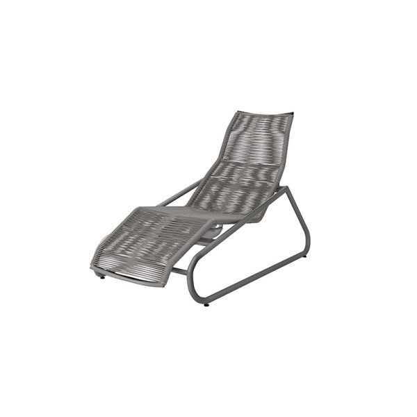 Cabana Adjustable Comfort Chaise Lounge Outdoor Patio Aluminum Recliner